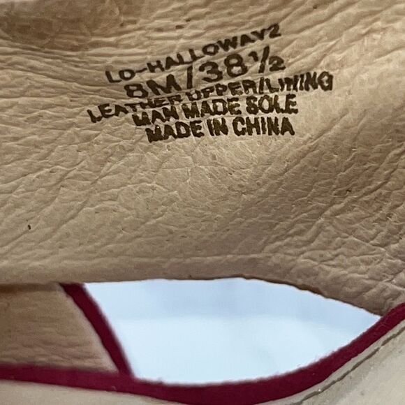 LOUISE ET CIE HOLLOWAY II Magenta Suede Slip On Strappy Pump-8M - Picture 7 of 8